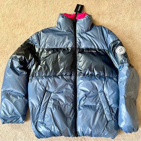NEW Peloton color block puffer jacket - SMALL 🦄 - Picture 2 of 2